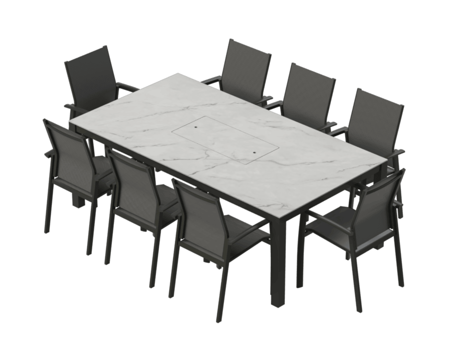 Altea Grillasztal - Kairos - 220cm - 8 fő - Grillasztal.hu